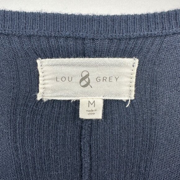 Womens Lou Grey Nylon Blend Long Sleeve Top - Picture 3 of 7